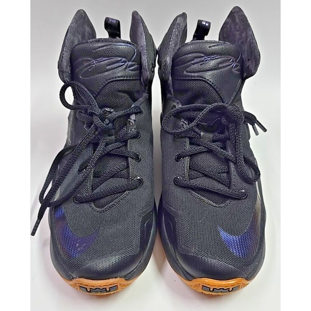 Nike Boys Lebron GS James 13 808709-001 Black Basketball Shoes Size 4.5Y